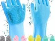 Magic Silicone Cleaning Hand Gloves for Kitchen